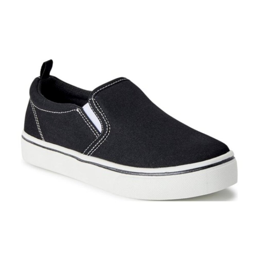 Wonder Nation Baby, Toddler, and Boys Casual Slip-On Sneakers Size 12 Little Boy